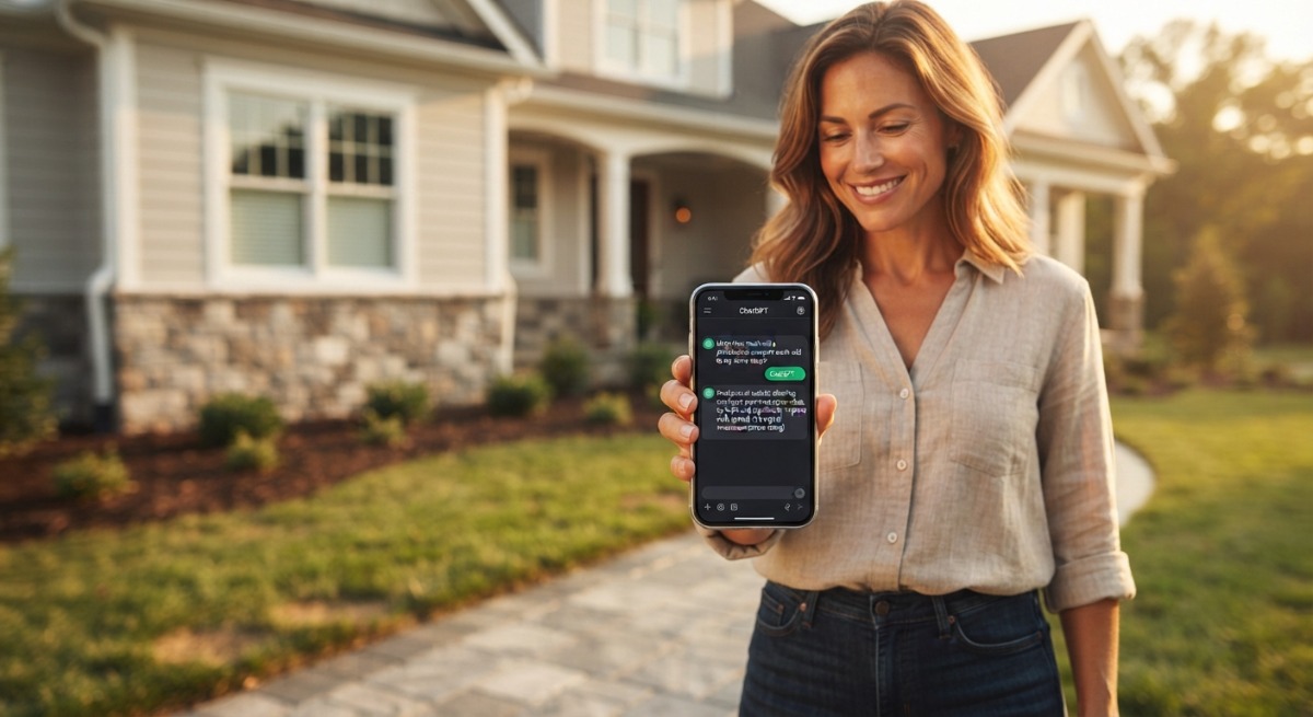 screenshotChatGPT answer recommending a local pressure washing company in Newington CT