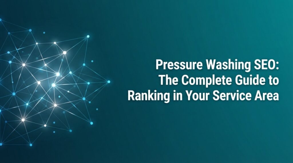 Pressure washing SEO complete guide showing a Connecticut company ranking in the Google Map Pack