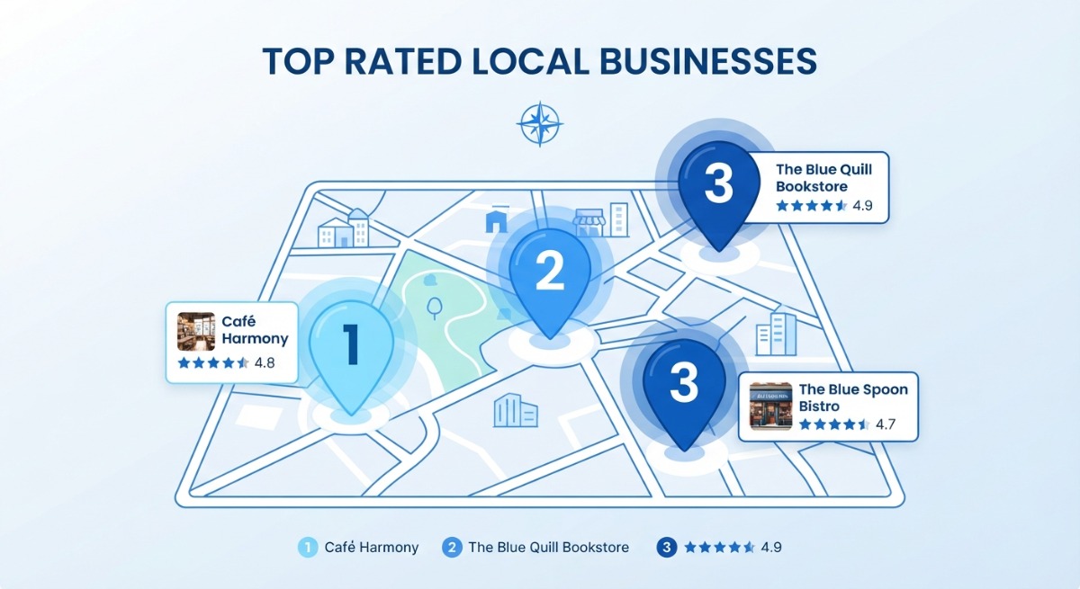 Pressure washing business ranking in the top 3 of the Google local 3-pack in Newington Connecticut