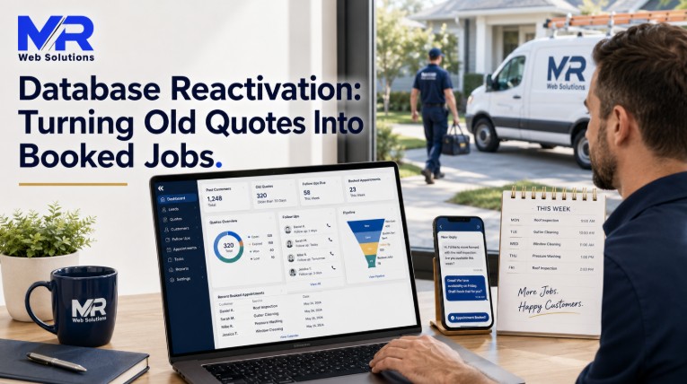 Database reactivation dashboard turning old quotes into booked jobs
